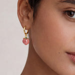 seree - Harvest — Jade Stone Charm Earrings