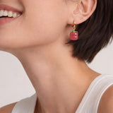 seree - Harvest — Jade Stone Charm Earrings