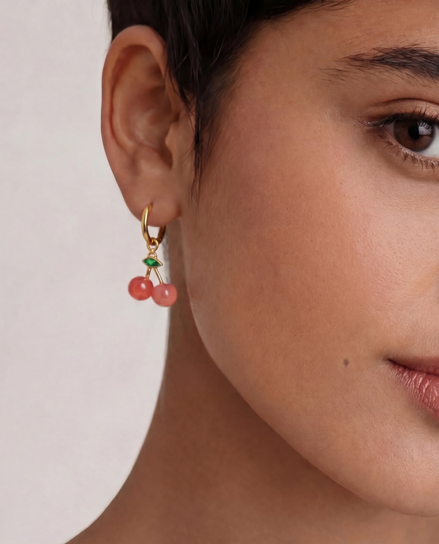  seree - Harvest — Jade Stone Charm Earrings