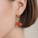  seree - Harvest — Jade Stone Charm Earrings