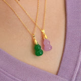 seree - Hulu — Jade Stone Pendant Necklace