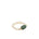seree - Isa — Jade and Beaded Pearl Stretch Ring