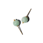 Mira — Jadeite sphere studs - seree