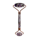 seree - Jade Stone Face Roller in Purple