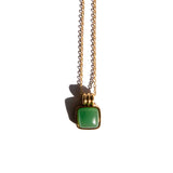 seree - Puzzle — Jade Stone Pendant Necklace