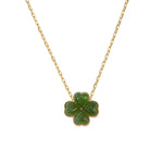 seree - Jardin — Green Jade Pendant Necklace