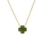 seree - Jardin — Green Jade Pendant Necklace