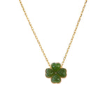seree - Jardin — Green Jade Pendant Necklace