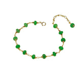 Jillian — Jade Beaded Bracelet