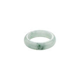 seree - Koi — Mottled Green Jade Ring
