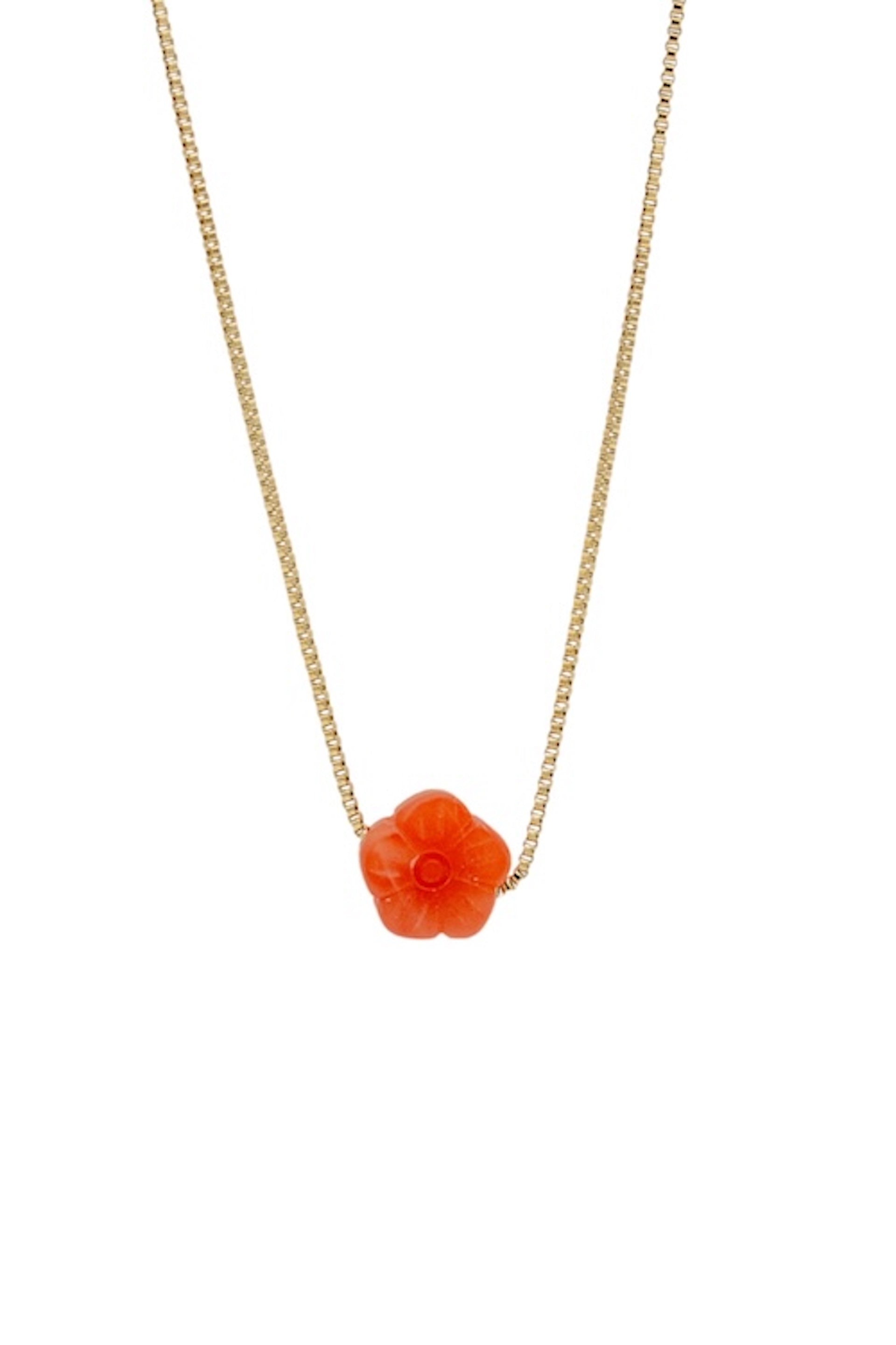 seree - Kyoto — Flower Pendant Necklace