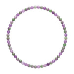 seree - Lavender Field — Beaded Jade Necklace