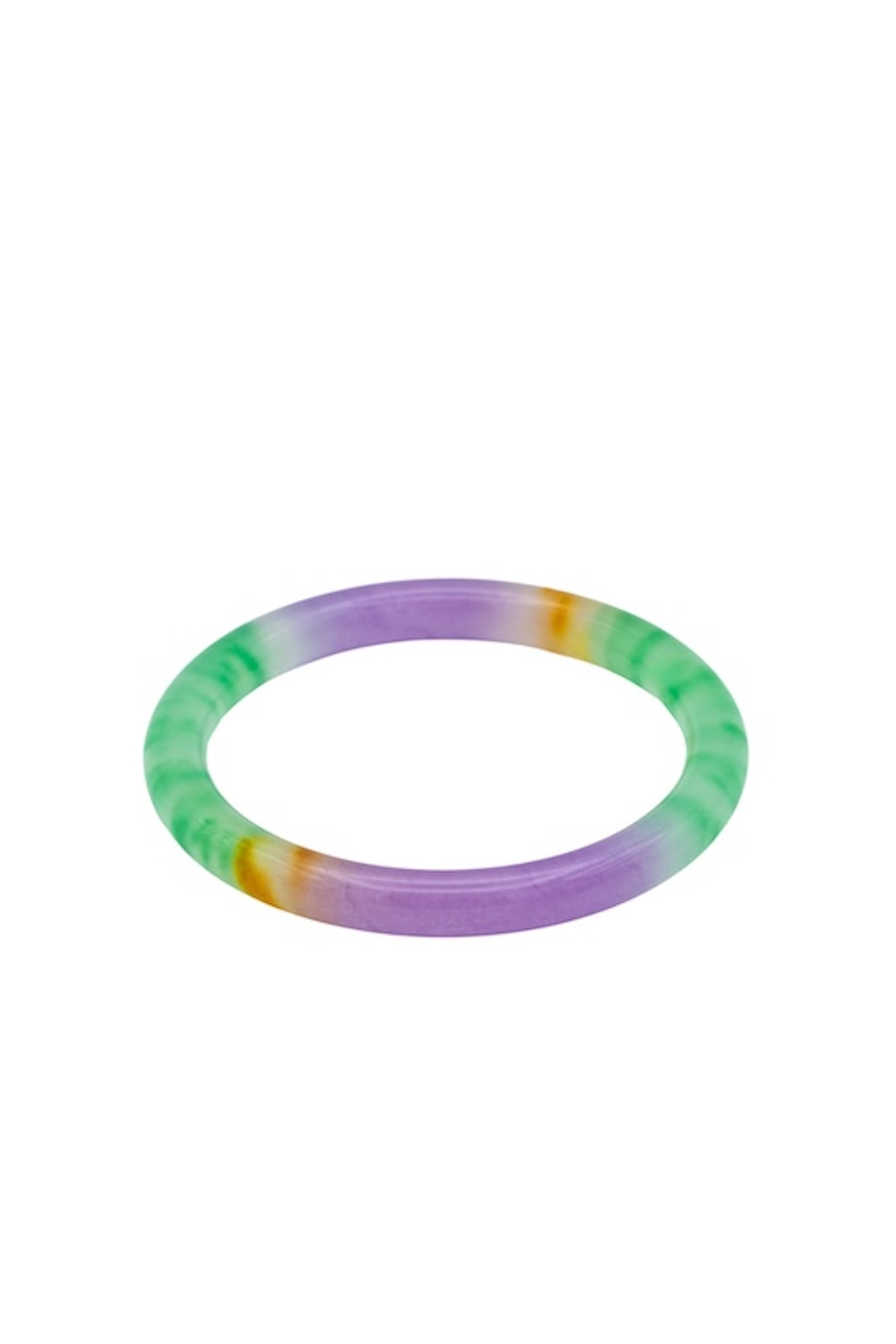 seree - Lavender Field — Multicolor Jade Stone Bangle