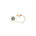 seree - Zodiac collection | Libra — Skinny gold chain jade ring