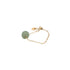 seree - Zodiac collection | Libra — Skinny gold chain jade ring