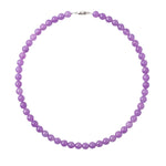 seree - Lilac — Purple Jade Beaded Necklace
