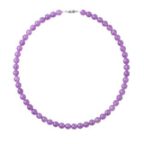 seree - Lilac — Purple Jade Beaded Necklace