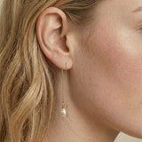 Lilith — Pearl Thread Earrings