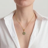 seree Lotus Root Jade Pendant Necklace