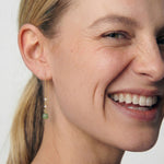 seree - Madeleine — Jade and Freshwater Pearl Drop Earrings