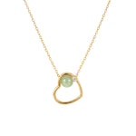 seree maison heart nephrite jade green pendant necklace 2