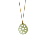 seree - Lotus Root Jade Pendant Necklace