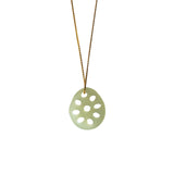 seree - Lotus Root Jade Pendant Necklace