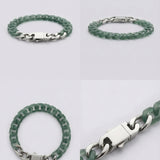 Men's Collection | Cuban Link Jade Bracelet