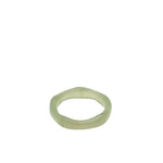 seree - Mermaid — Off-White Skinny Jade Ring
