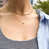 seree - Mini Bottle — Jade Pendant Necklace