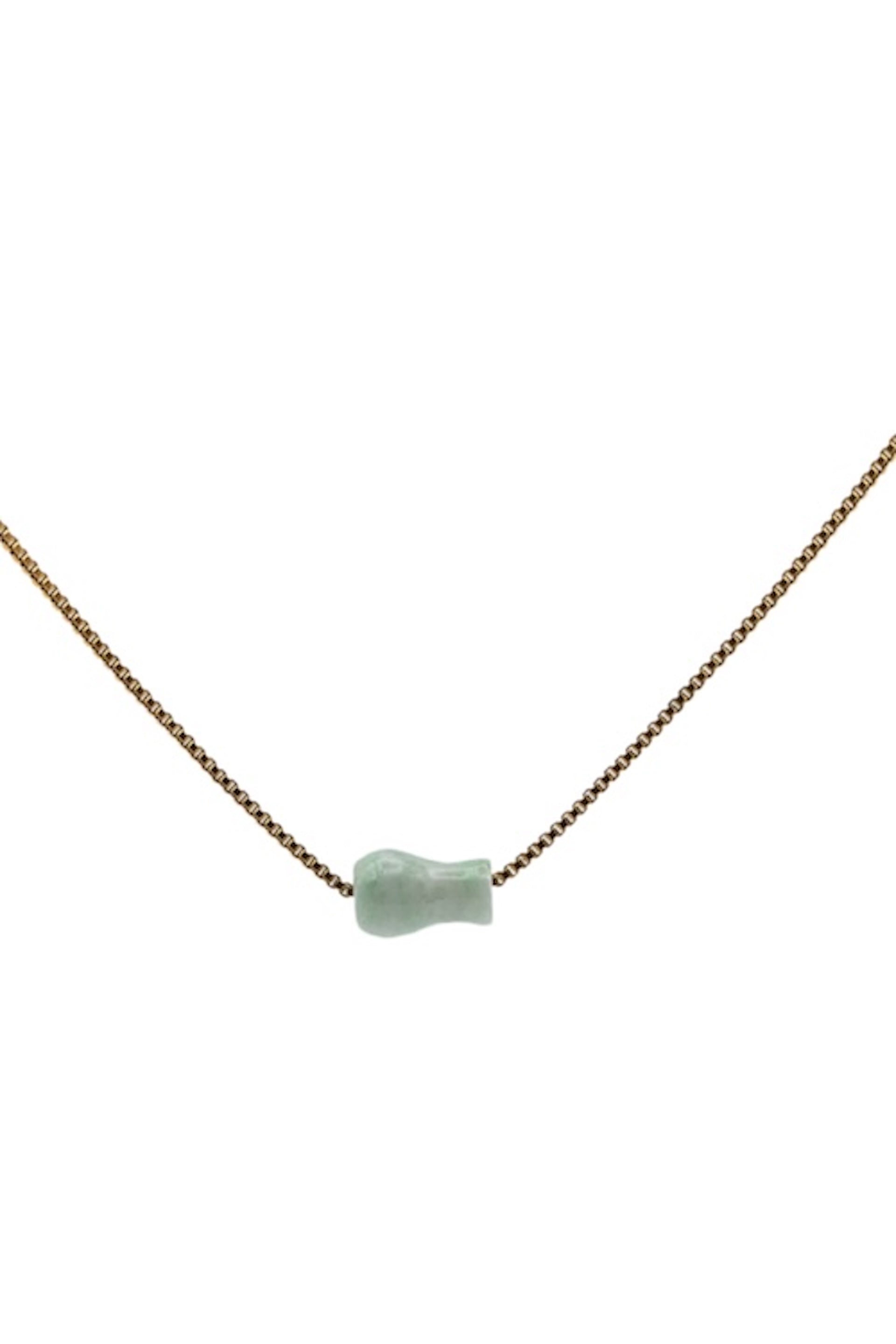 seree - Mini Bottle — Jade Pendant Necklace