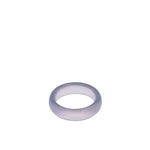 seree - Mist — Grey Purple Jade Stone Ring