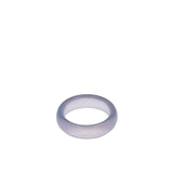 seree - Mist — Grey Purple Jade Stone Ring