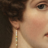 Mosaic | Birdie Tricolor Jade Drop Earrings
