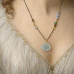 seree mosaic collection buddha jade pendant cord necklace 6
