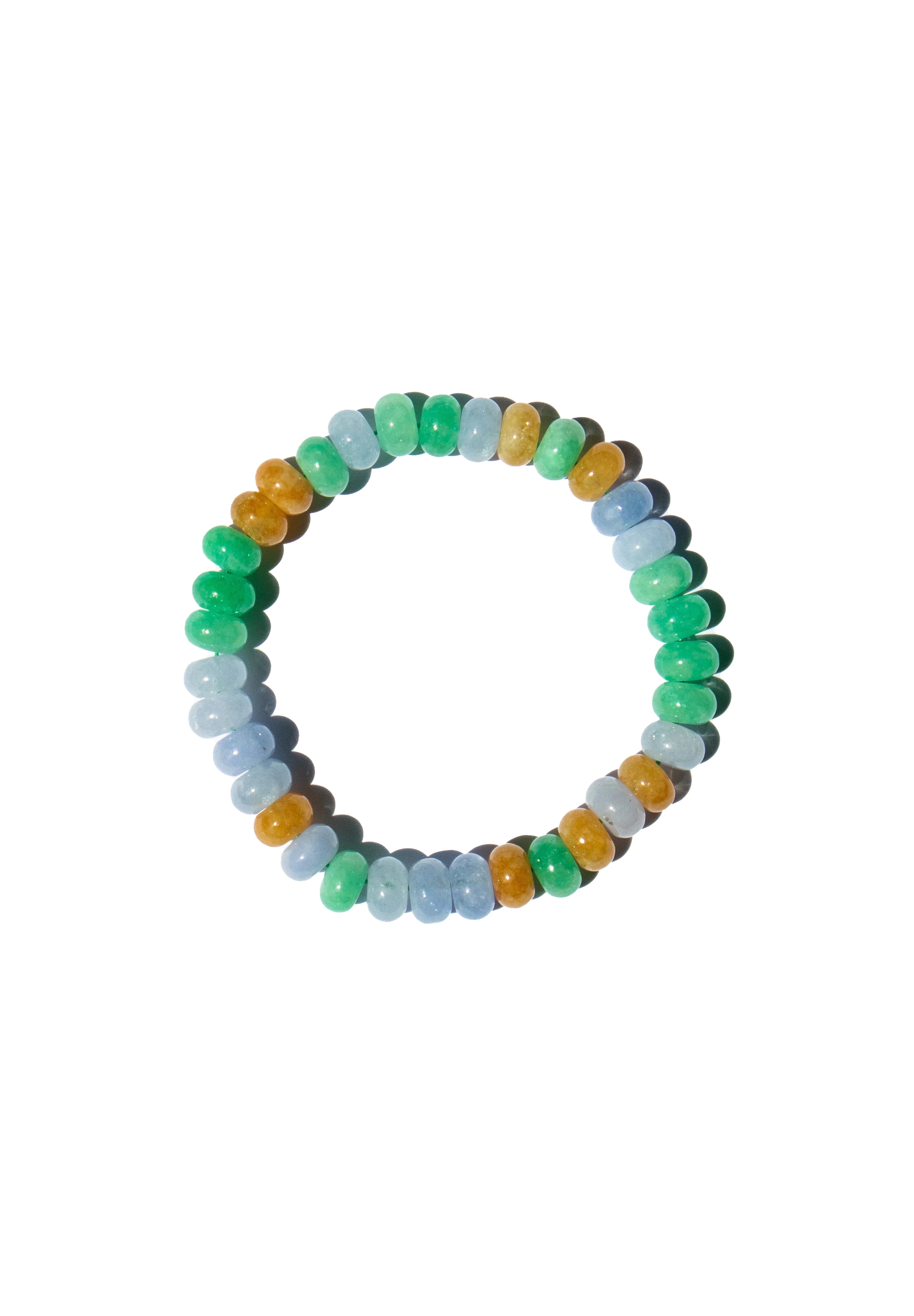 seree - Lavender Field — Beaded Jade Bracelet