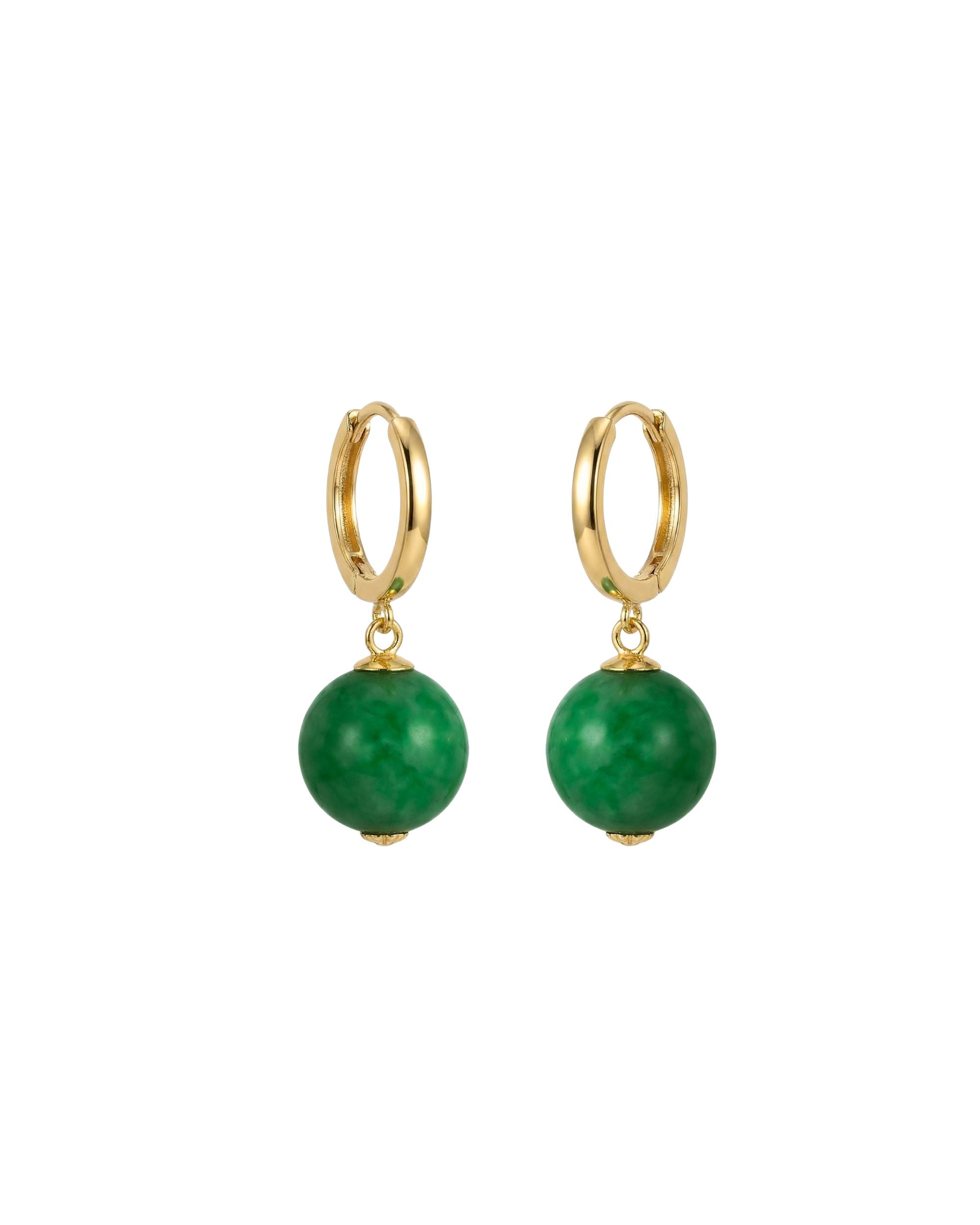 seree - Nadene — Jade Drop Earrings