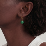 seree - Nadene — Jade Drop Earrings