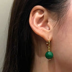 seree - Nadene — Jade Drop Earrings