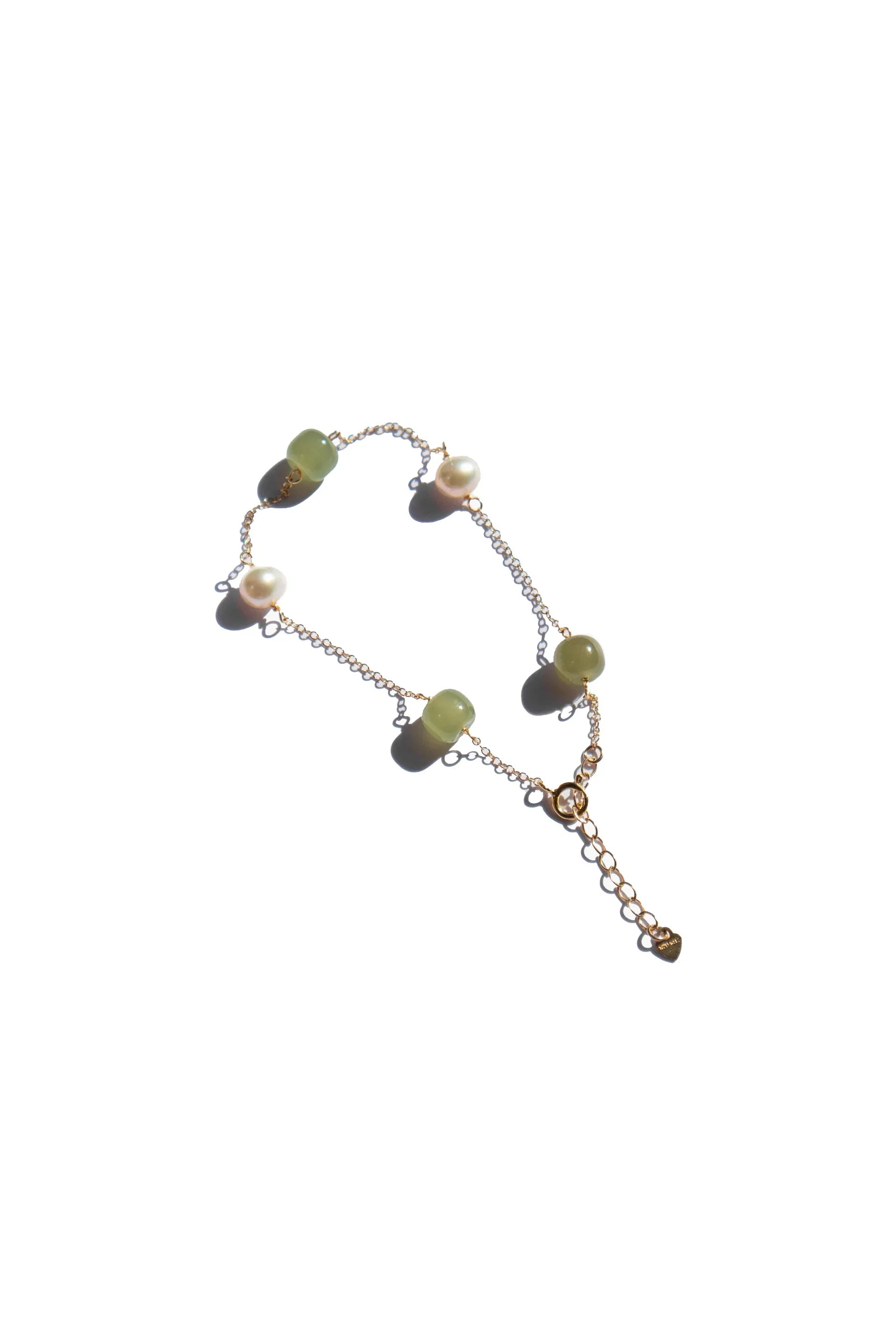 seree - Olivia — Jade Pearl Bracelet