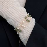 Olivia — Jade Pearl Bracelet