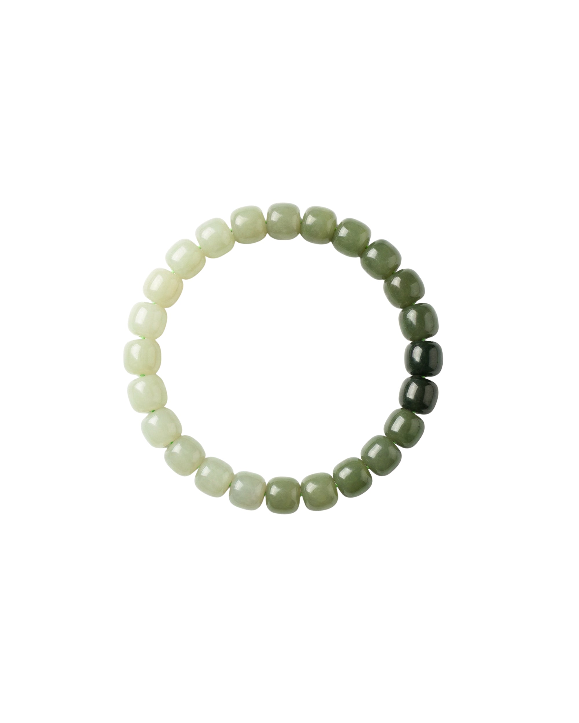 seree - Ombre — Beaded Jade Bracelet