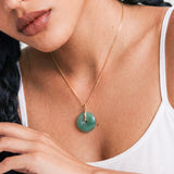 Oro — Jade Stone Pendant Necklace
