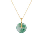 seree - Oro — Jade Stone Pendant Necklace
