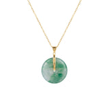 seree - Oro — Jade Stone Pendant Necklace