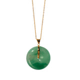 Oro — Jade Stone Pendant Necklace