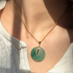Oro — Jade Stone Pendant Necklace