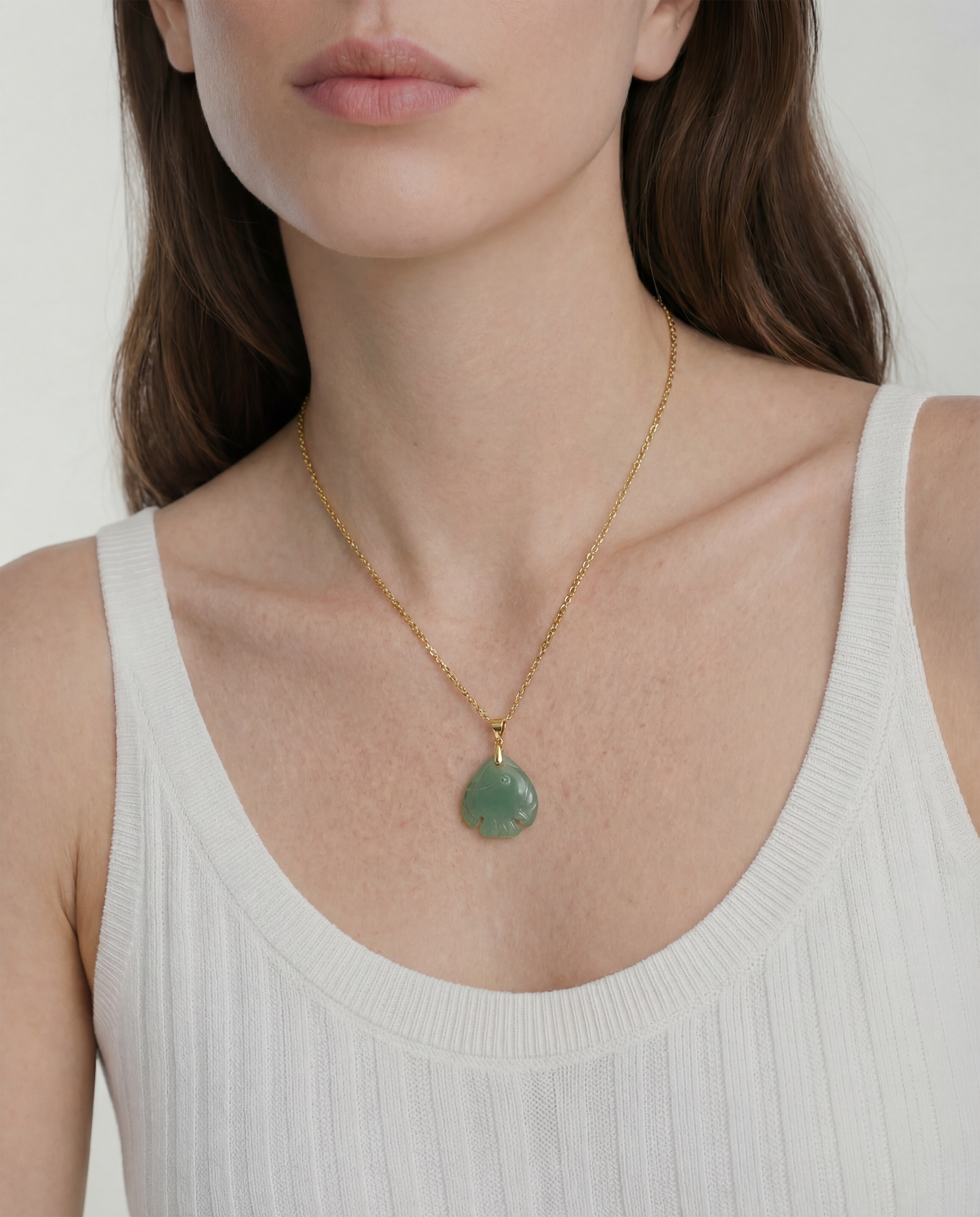 seree Zodiac collection | Pisces — Jade stone necklace