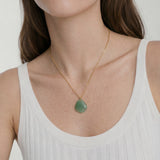 Zodiac collection | Pisces — Jade stone necklace