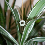 seree - Plum Blossom — Green Jade Pendant Necklace